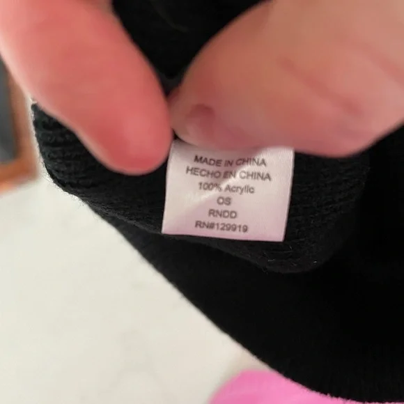 Kenneth Cole Reaction Men’s Knit Beanie Black One Size - Picture 4 of 5